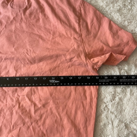 Kappa Shirt Mens Medium PINK CORAL - Picture 3 of 4